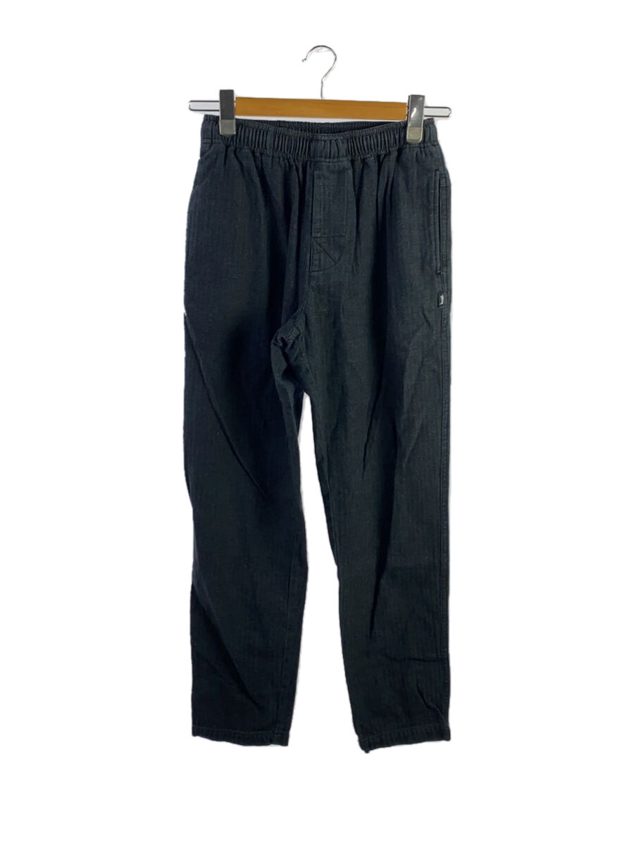 【中古】STUSSY◆ボトム/S/コットン/ブラック/無地/0548-22-7366//【メンズウェア】