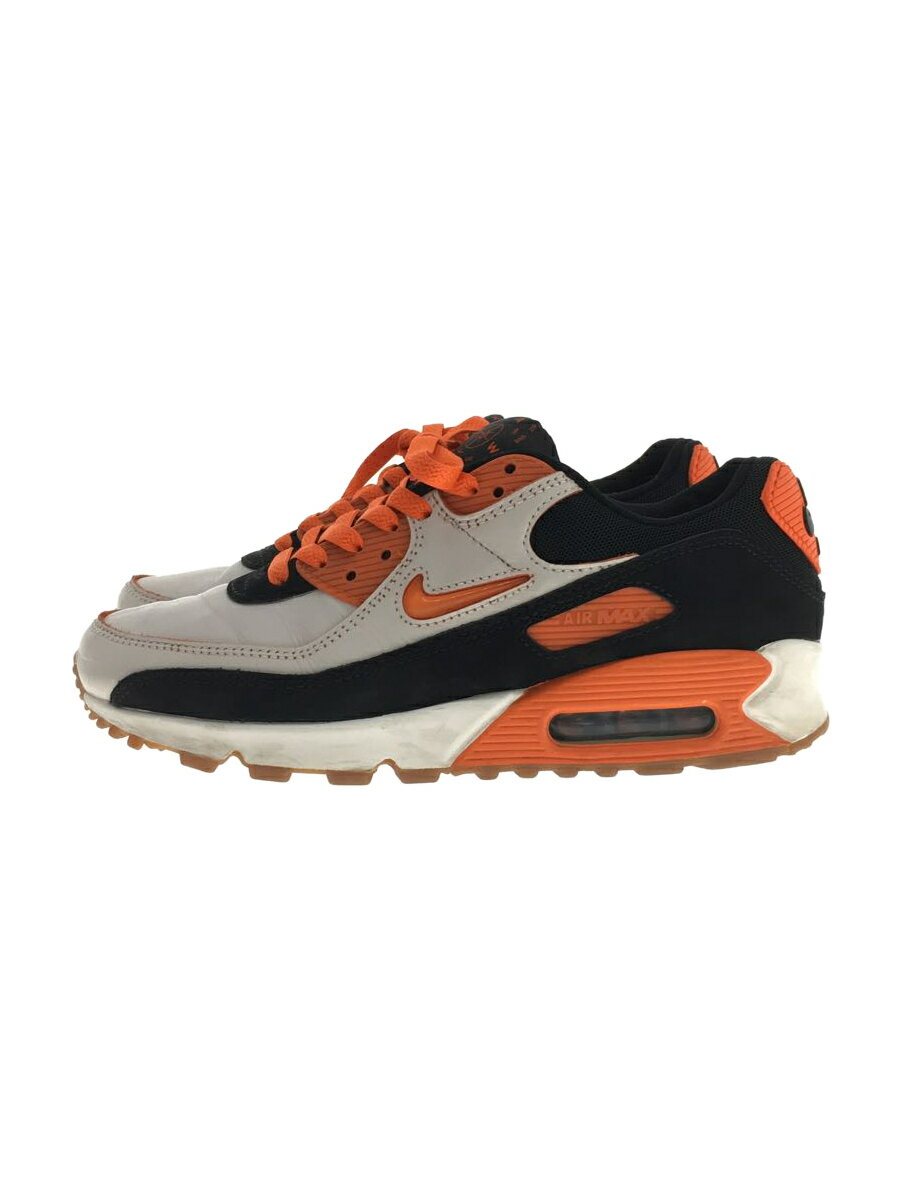 【中古】NIKE◆AIR MAX 90_エアマックス 90/25.5cm/ORN【シューズ】