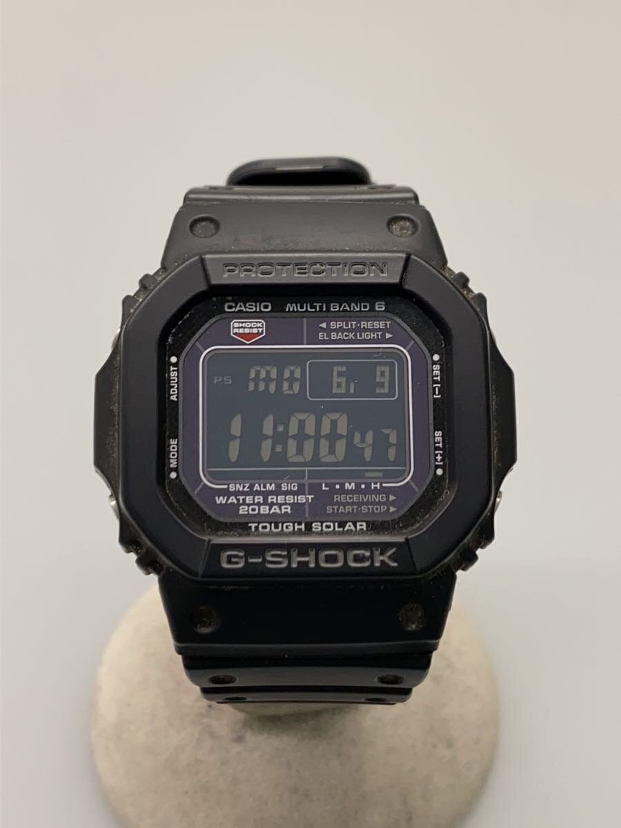 【中古】CASIO◆クォーツ腕時計・G-SHOCK/デジタル/BLK【服飾雑貨他】