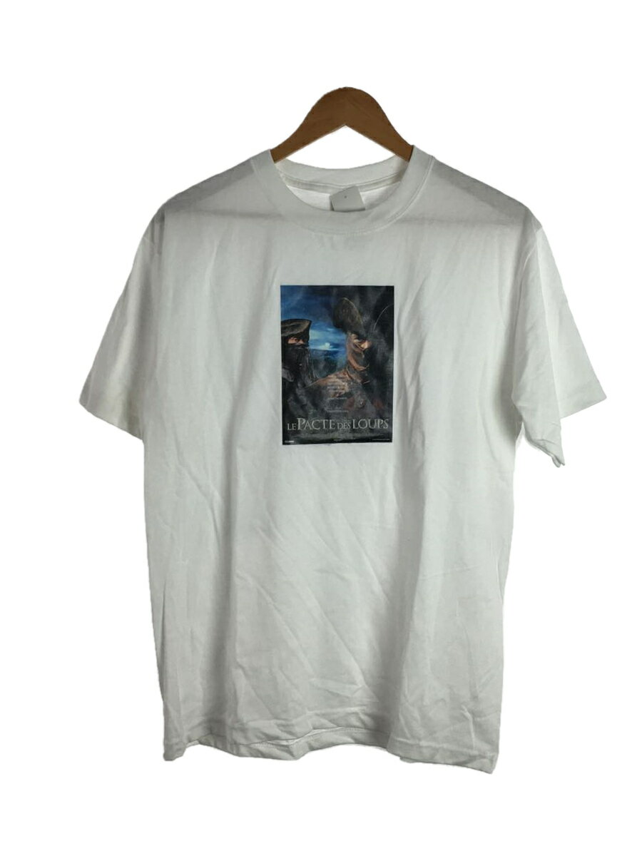 ANVIL◆Tシャツ/M/コットン/WHT/プリント/00s/LE PACTE DES LOUPS/ジェヴォーダンの獣