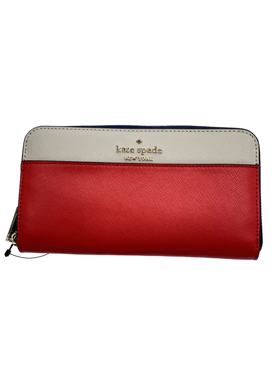 【中古】kate spade new york◆長財布/レザー/レディース【服飾雑貨他】
