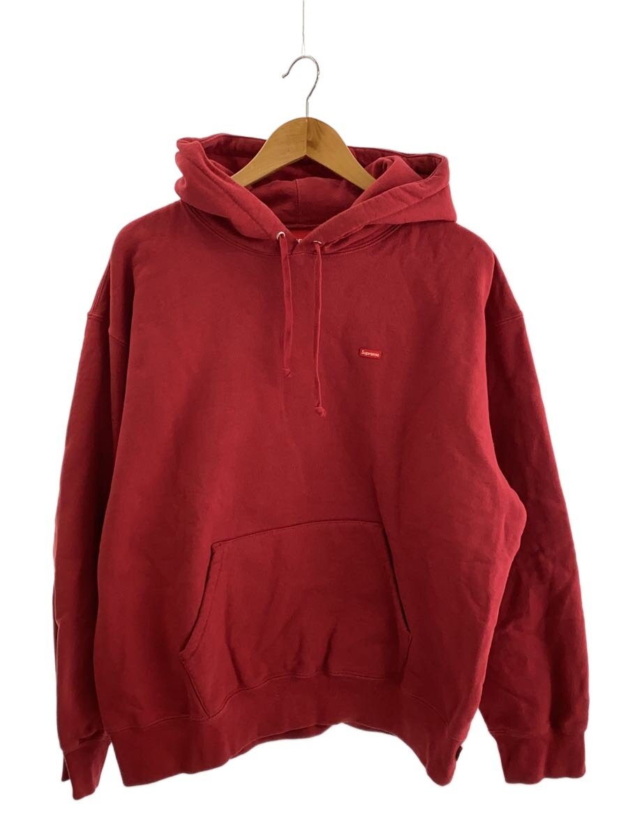 Supreme◆SMALL BOX LOGO HOODED SWEATSHIRT/L/コットン/RED