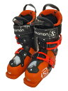 【中古】salomon◆スキーブーツ/24.5cm/ORN【スポーツ】