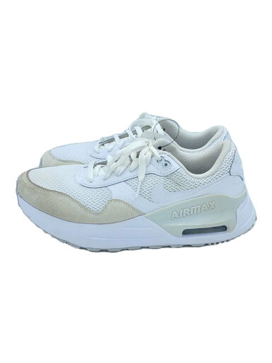 【中古】NIKE◆AIR MAX SYSTM_エア マックス システム/27cm/WHT【シューズ】 【中古】NIKE◆AIR MAX SYSTM_エア マックス システム/27cm/WHT【シューズ】