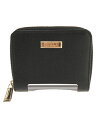 【中古】FURLA◆2つ折り財布/--/BLK/無