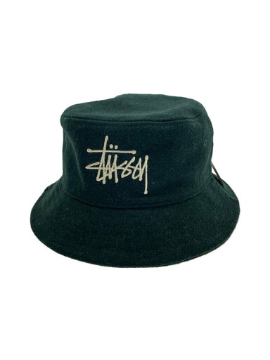 【中古】STUSSY◆ハット/--/ウール/GRN/無地/メンズ【服飾雑貨他】 【中古】STUSSY◆ハット/--/ウール/GRN/無地/メンズ【服飾雑貨他】