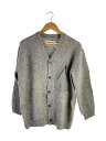 【中古】and wander◆カーディガン(厚手)/M/ウール/GRY/574-4284160【メンズウェア】
