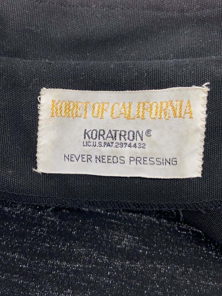 【中古】KORET OF CALIFORNIA/ブルゾン/--/ポリエステル/BLK//【メンズウェア】