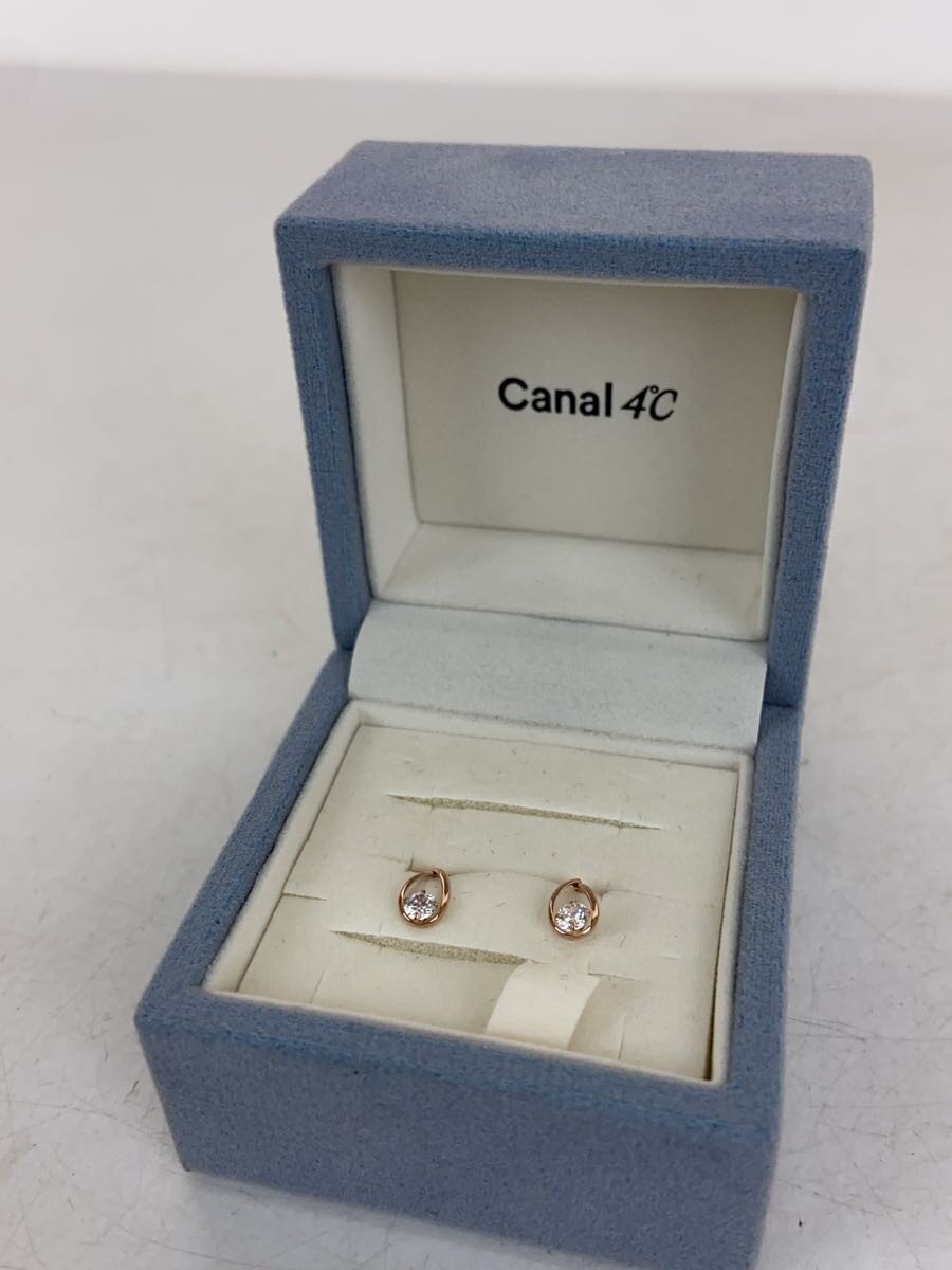 【中古】4℃◆ピアス/--/GLD/レディース【服飾雑貨他】