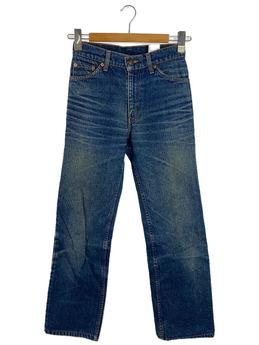 【中古】Levi’s◆ストレートパンツ/28/コットン/IDG/無地/505-0217【メンズウェア】