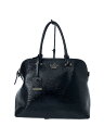 【中古】kate spade new york◆ハンドバッグ/--/BLK/無地【バッグ】