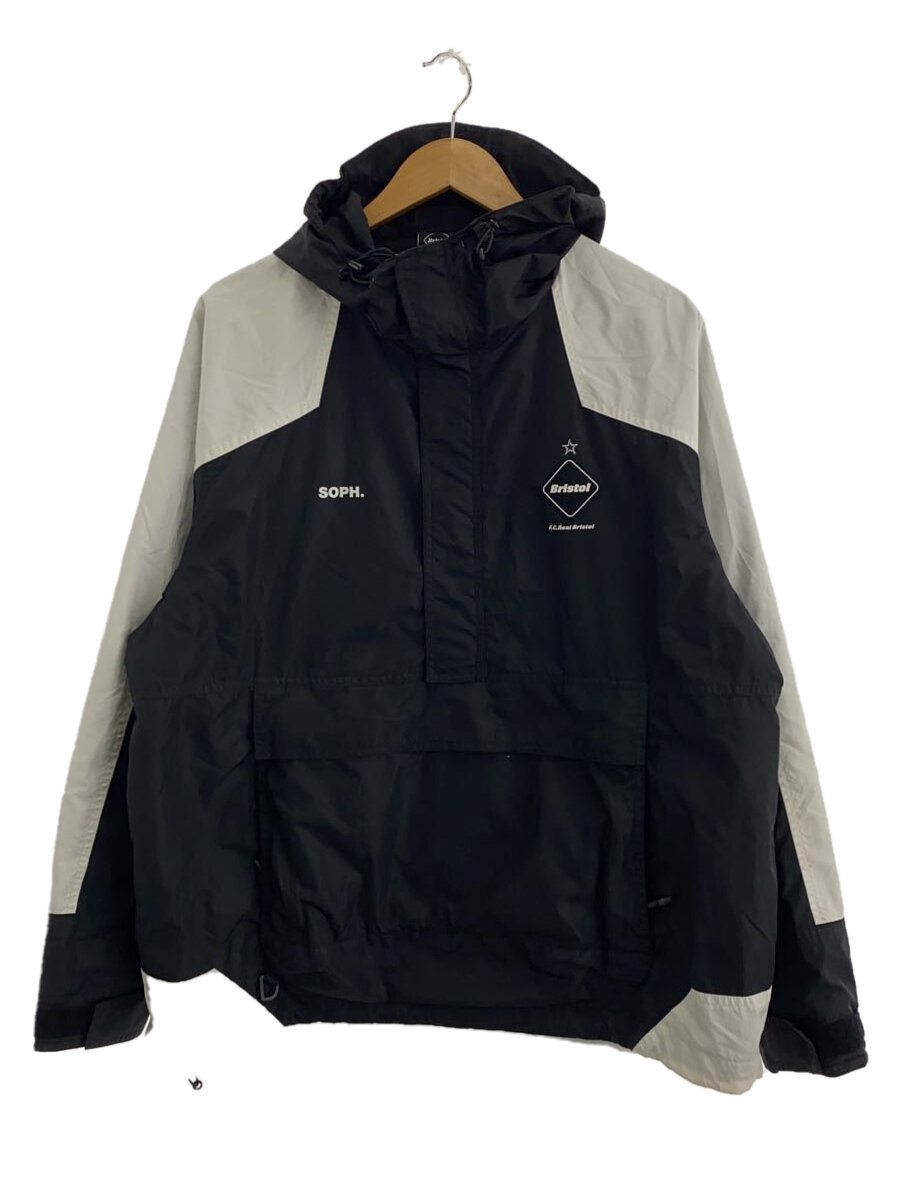 【中古】F.C.R.B.(F.C.Real Bristol)◆ジャケット/L/ポリエステル/BLK/FCRB-202023【メンズウェア】