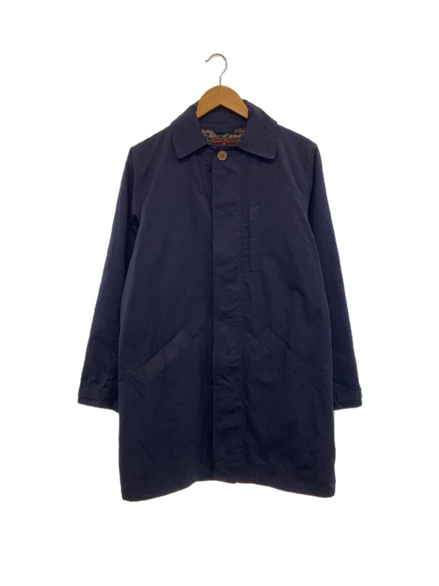 【中古】HYSTERIC GLAMOUR◆ステンカラーコート/M/0233AC02/ネイビー【メンズウェア】