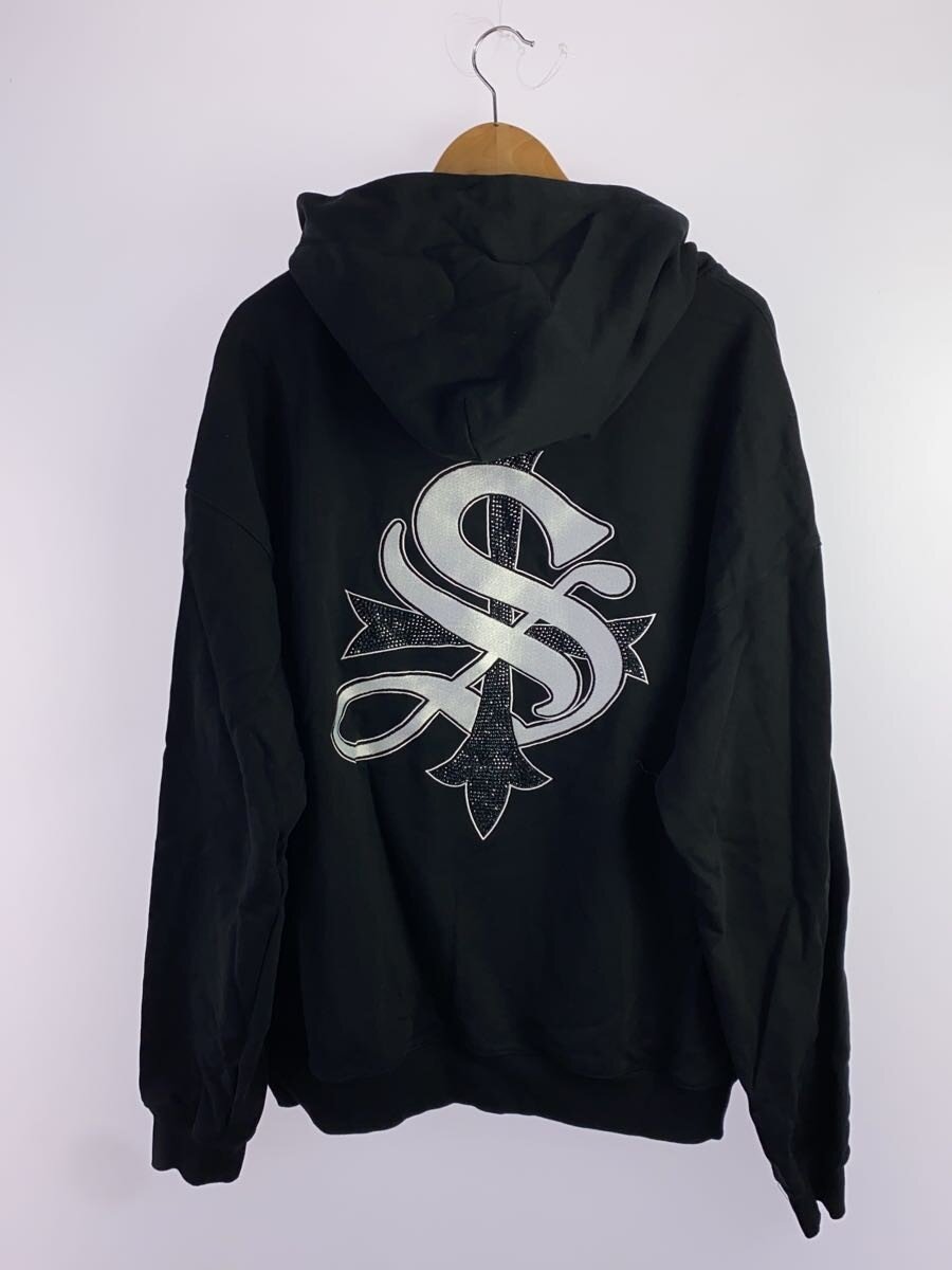 【中古】SUPPLIER◆CROSS ZIP HOODIE/XXL/コットン/BLK【メンズウェア】 jumblestore-38372630 2nd STREET 楽天市場店 サンプル画像2