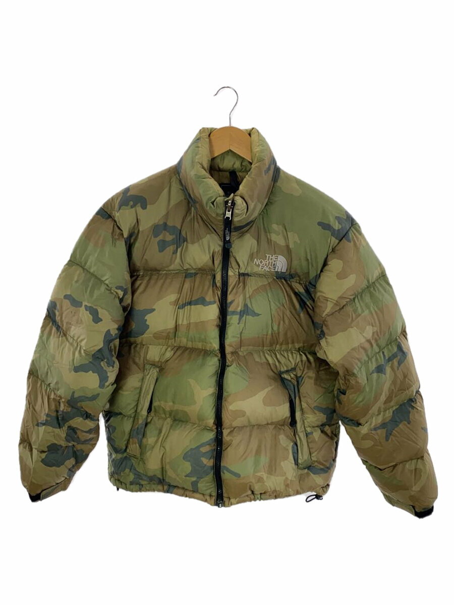 【中古】THE NORTH FACE◆NUPTSE JACKET_ヌプシジャケット/M/ナイロン/マルチカラー【メンズウェア】