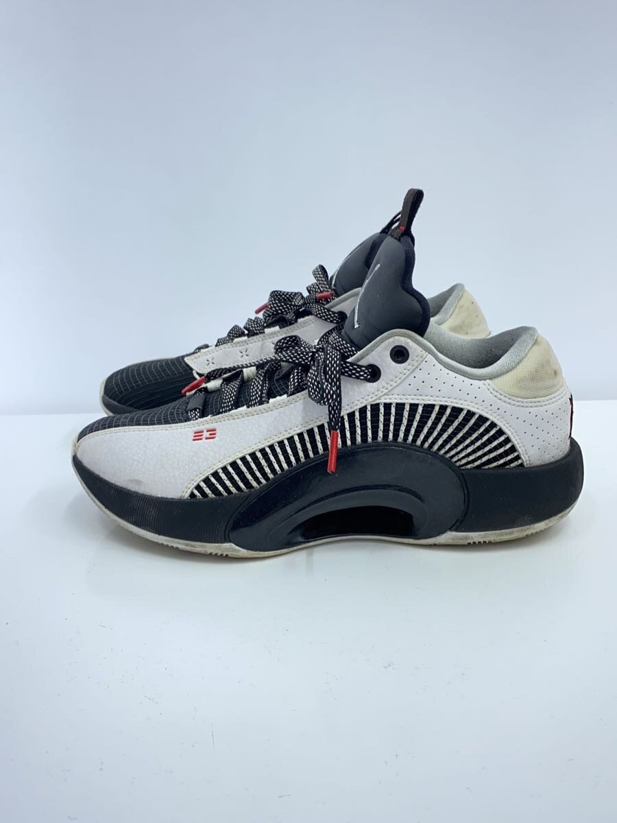 エアジョーダン35 グレー/レッド NIKE（ナイキ） NIKE AIR JORDAN 1 LOW blk/fire red-cement grey