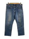 【中古】Carhartt◆ボトム/34/コットン/BLU【メンズウェア】