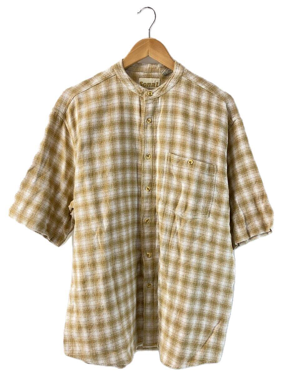 【中古】半袖シャツ/XL/コットン/CML/オンブレCK【メンズウェア】