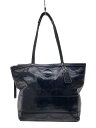 【中古】COACH◆バッグ/レザー/BLK/無地/f15142【バッグ】