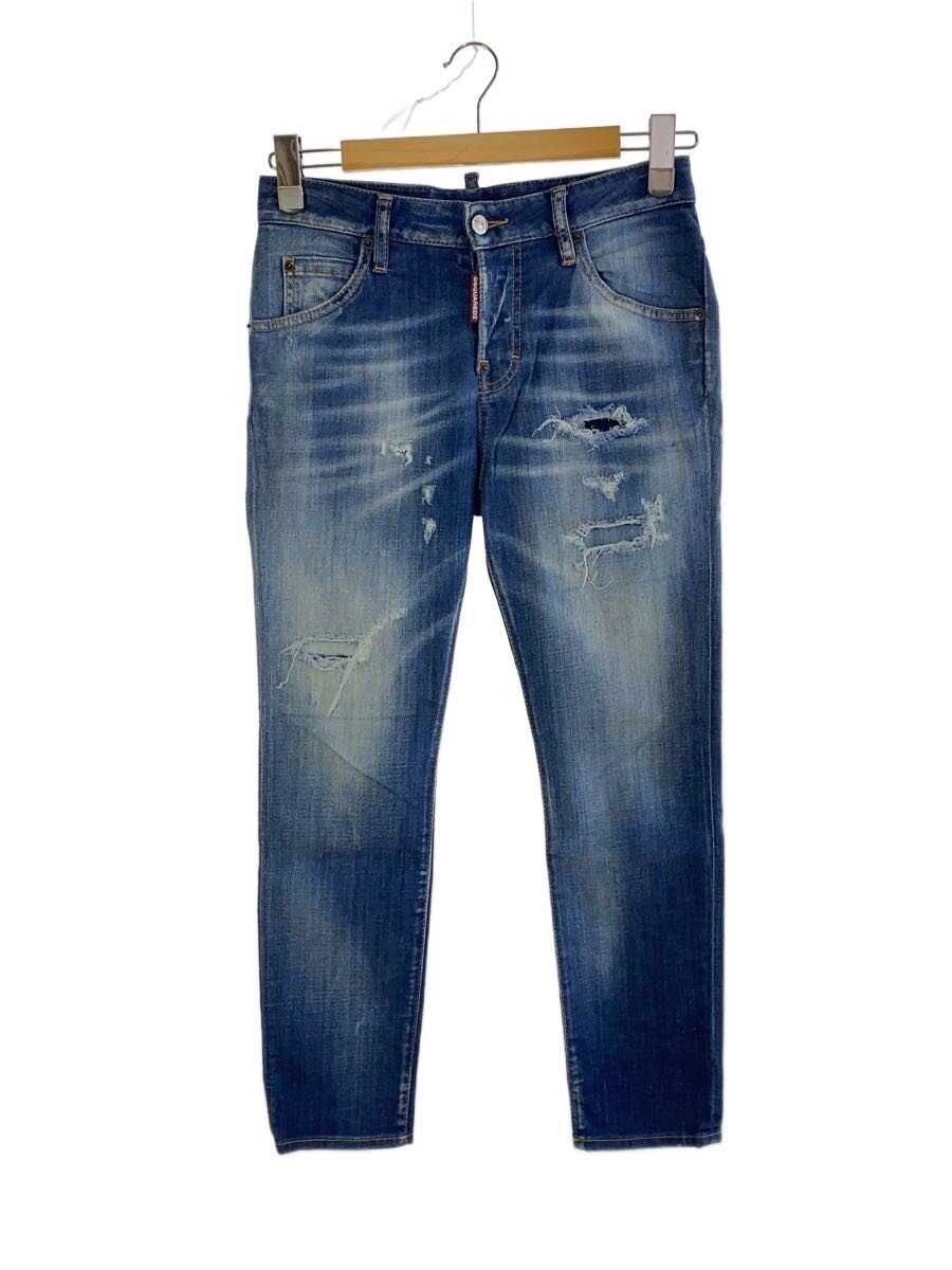 【中古】DSQUARED2◆ボトム/36/デニム/IDG/S72LB0389 S30342【レディースウェア】