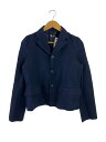 【中古】COMME des GARCONS COMME des GARCONS◆AD2008/テーラードジャケット/S/ポリエステル/NVY/RC-J008//【レディースウェア】