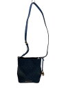 【中古】MICHAEL KORS◆ショルダーバッグ/PVC/NVY/総柄/35FBGKFM1V【バッグ】