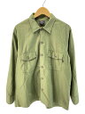 【中古】ALPHA INDUSTRIES◆長袖シャツ/L/コットン/KHK/TS5118-021【メンズウェア】(4)