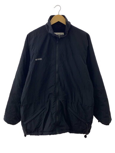 【中古】Columbia◆00s/ウォームアップアップジャケット/M/ポリエステル/BLK【メンズウェア】 【中古】Columbia◆00s/ウォームアップアップジャケット/M/ポリエステル/BLK【メンズウェア】