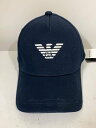 【中古】EMPORIO ARMANI◆キャップ/--/コットン/NVY/メンズ【服飾雑貨他】(4)