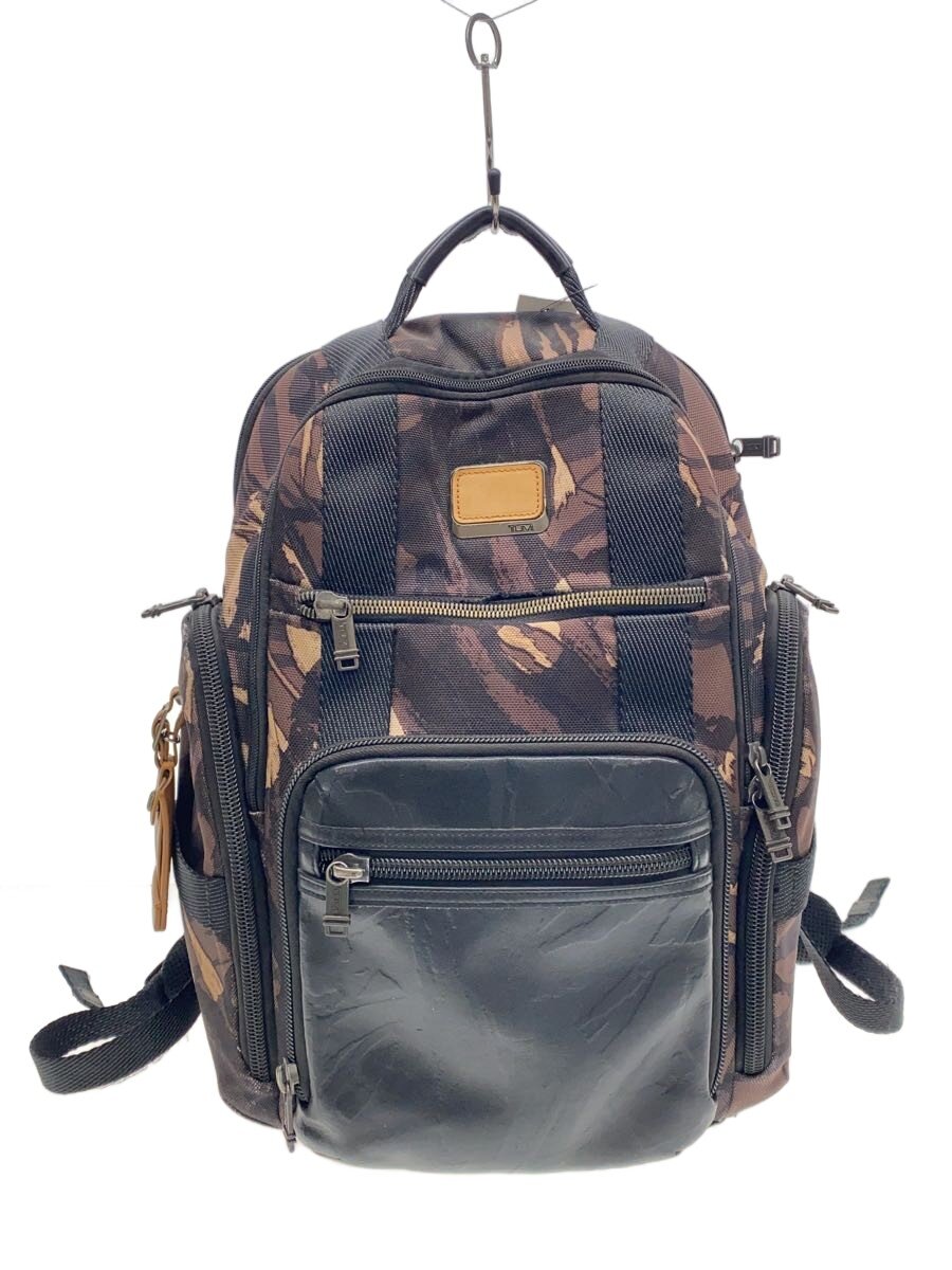 【中古】TUMI◆リアルツリー/ALPHA BRAVO/リュック/--/BRW/総柄//【バッグ】