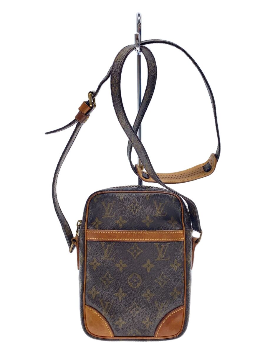 LOUIS VUITTON - 【中古】LOUIS VUITTON◆2)ダヌーブ_モノグラム・キャンバス_BRW/PVC/BRW【バッグ】