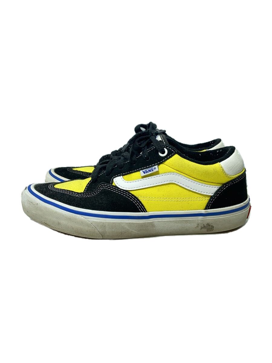 【中古】VANS◆ローカットスニーカー/26.5cm/イエロー/ROWAN【シューズ】