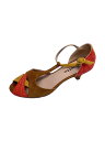 【中古】repetto◆サンダル/39/ORN/スウェード【シューズ】(4)