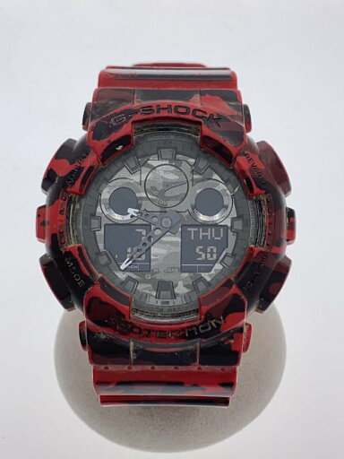 【中古】CASIO◆クォーツ腕時計・G-SHOCK/デジアナ/RED//【服飾雑貨他】 【中古】CASIO◆クォーツ腕時計・G-SHOCK/デジアナ/RED//【服飾雑貨他】