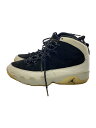 【中古】NIKE◆AIR JORDAN 9 RETRO/エアジョーダンレトロ/ブラック/302370-021/27.5cm/黒【シューズ】(4)