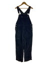 【中古】Levi’s◆Silver Tab Overall Corduroy/オーバーオール/S/コーデュロイ/NVY【メンズウェア】