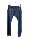 【中古】KITH◆ボトム/M/コットン/ネイビー【メンズウェア】