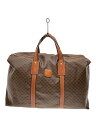【中古】CELINE◆ボストンバッグ/PVC/BRW/総柄【バッグ】