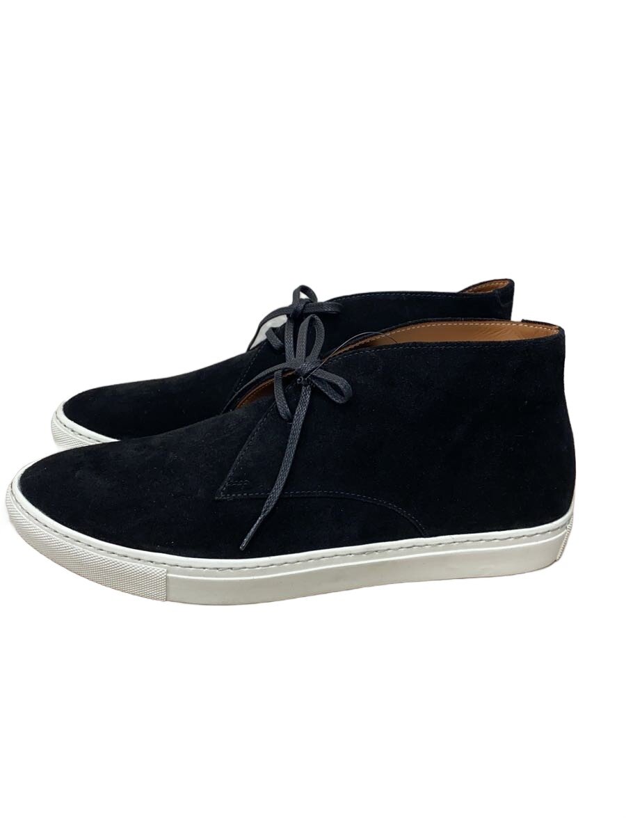 【中古】POLPETTA◆チャッカブーツ/42/BLK/スウェード//【シューズ】
