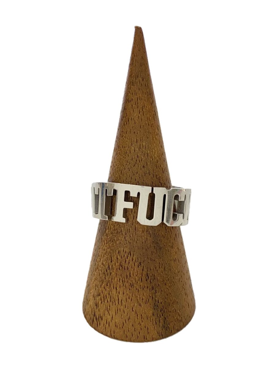 【中古】HUF◆リング/ステンレス/シルバー/FUCK IT RING//【服飾雑貨他】