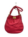 【中古】MARC BY MARC JACOBS◆2WAYショルダー/ハンドバッグ/牛革/PNK/無地/M3123141【バッグ】