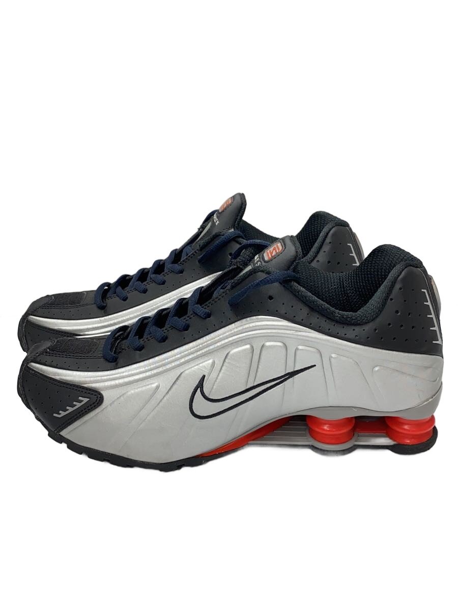 NIKE◆ナイキ/SHOX R4 METALLIC SILVER/29cm/GRY/HQ1988-002