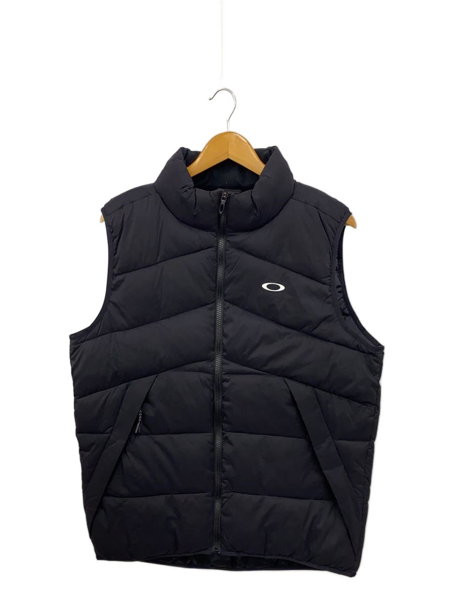 【中古】OAKLEY◆24AW/Enhance Insulation Vest/L/ナイロン/BLK/FOA406939【メンズウェア】