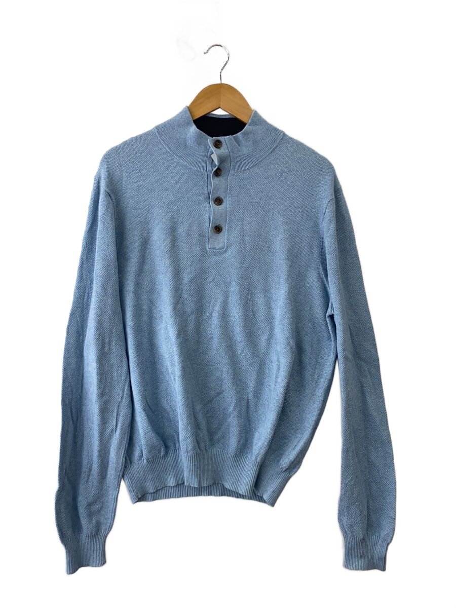 【中古】BROOKS BROTHERS◆カシミヤ混/ヘンリーネックコッ...