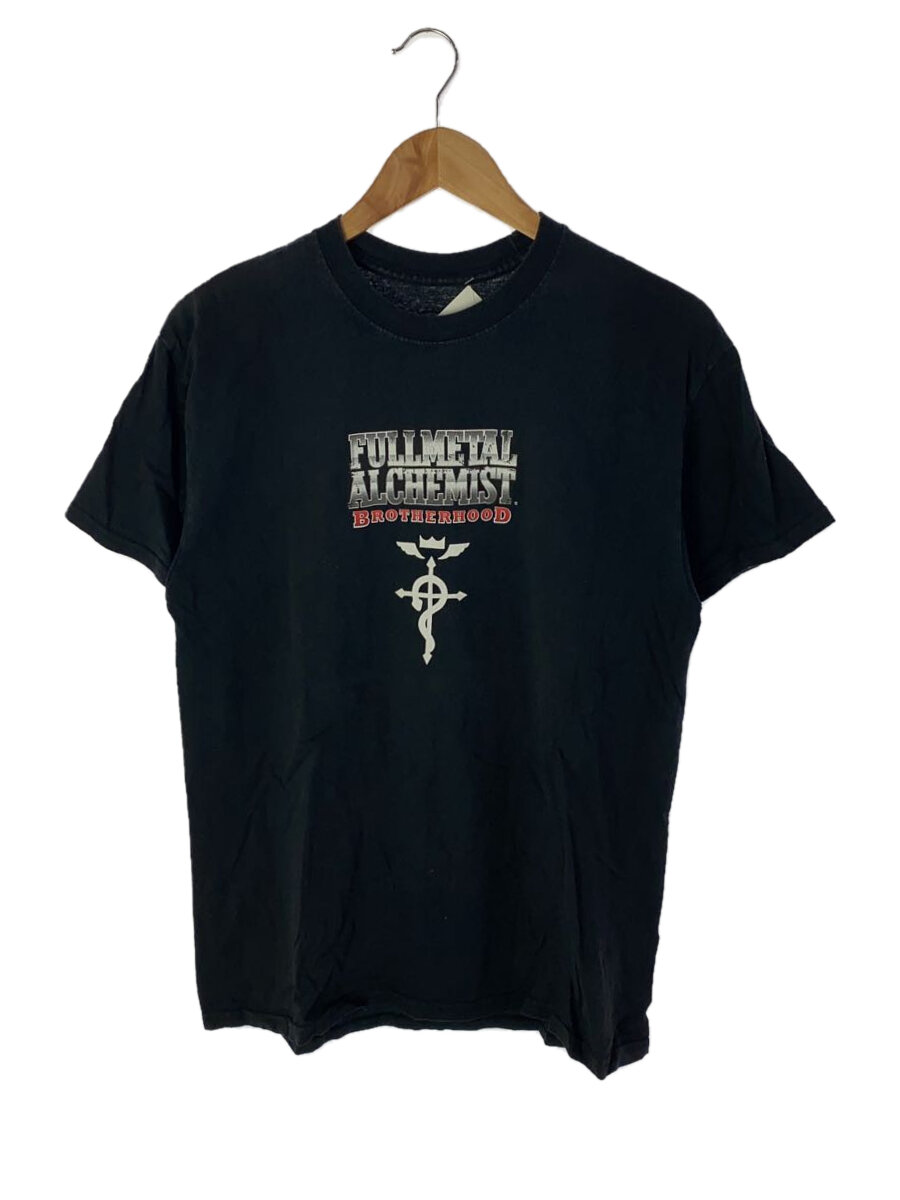 【中古】Tシャツ/M/コットン/BLK/鋼の錬金術師【メンズウェア】