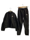 【中古】NIKE◆ハイブリットウーブントラックスーツ/セットアップ/L/ナイロン/ブラック/FD3058-010//【キッズ】