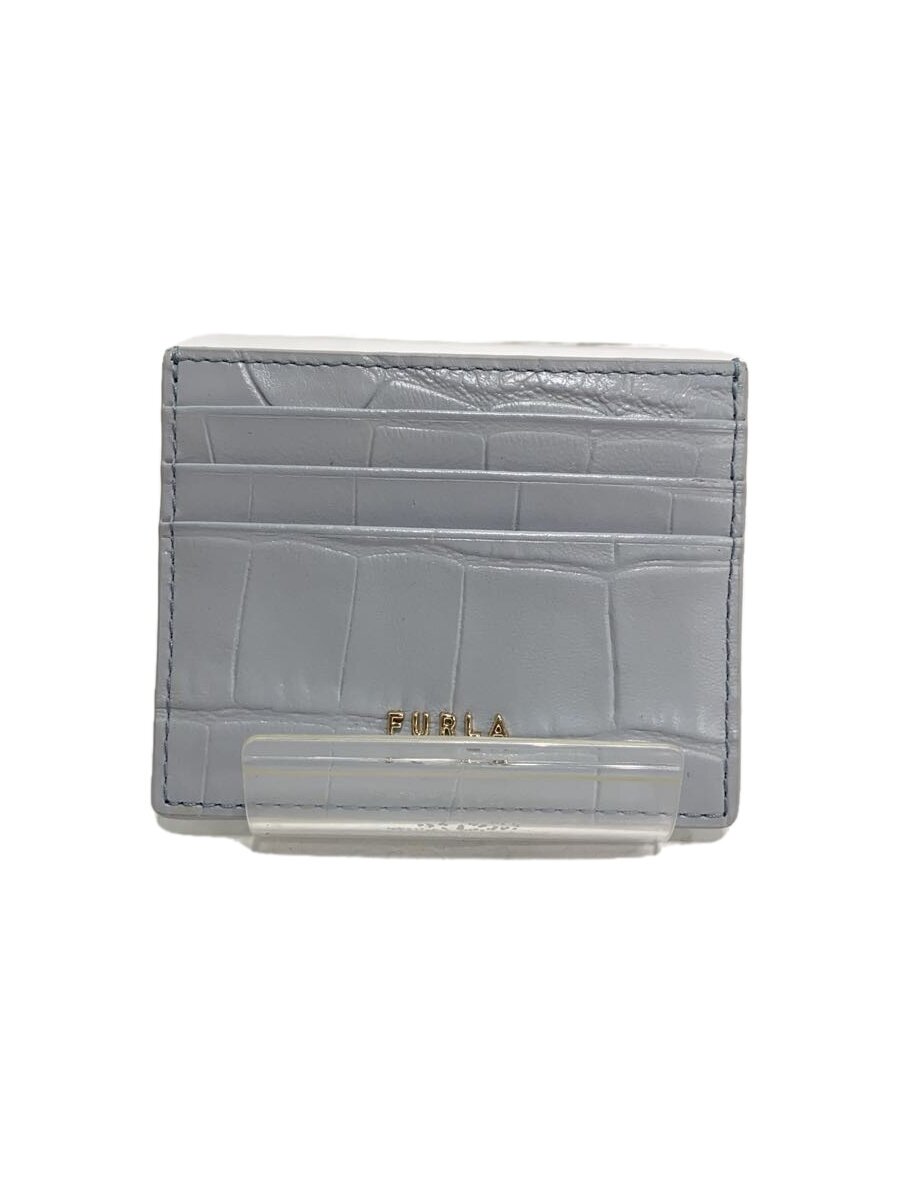 【中古】FURLA◆カードケース/--/GRY/�