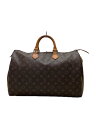 【中古】LOUIS VUITTON◆2)スピーディ40_モノグラム・キャンバス/M41106/PVC/BRW【バッグ】