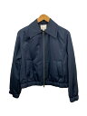 【中古】VINCE.◆ブルゾン/M/ポリエステル/BLK/無地/V963091507【レディースウェア】