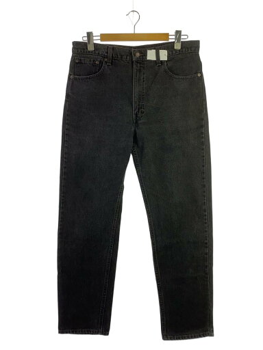 【中古】Levi’s◆90s/96年/USA製/505/ブラックデニム/後染め/ストレートパンツ/36/デニム/BLK【メンズウェア】 【中古】Levi’s◆90s/96年/USA製/505/ブラックデニム/後染め/ストレートパンツ/36/デニム/BLK【メンズウェア】